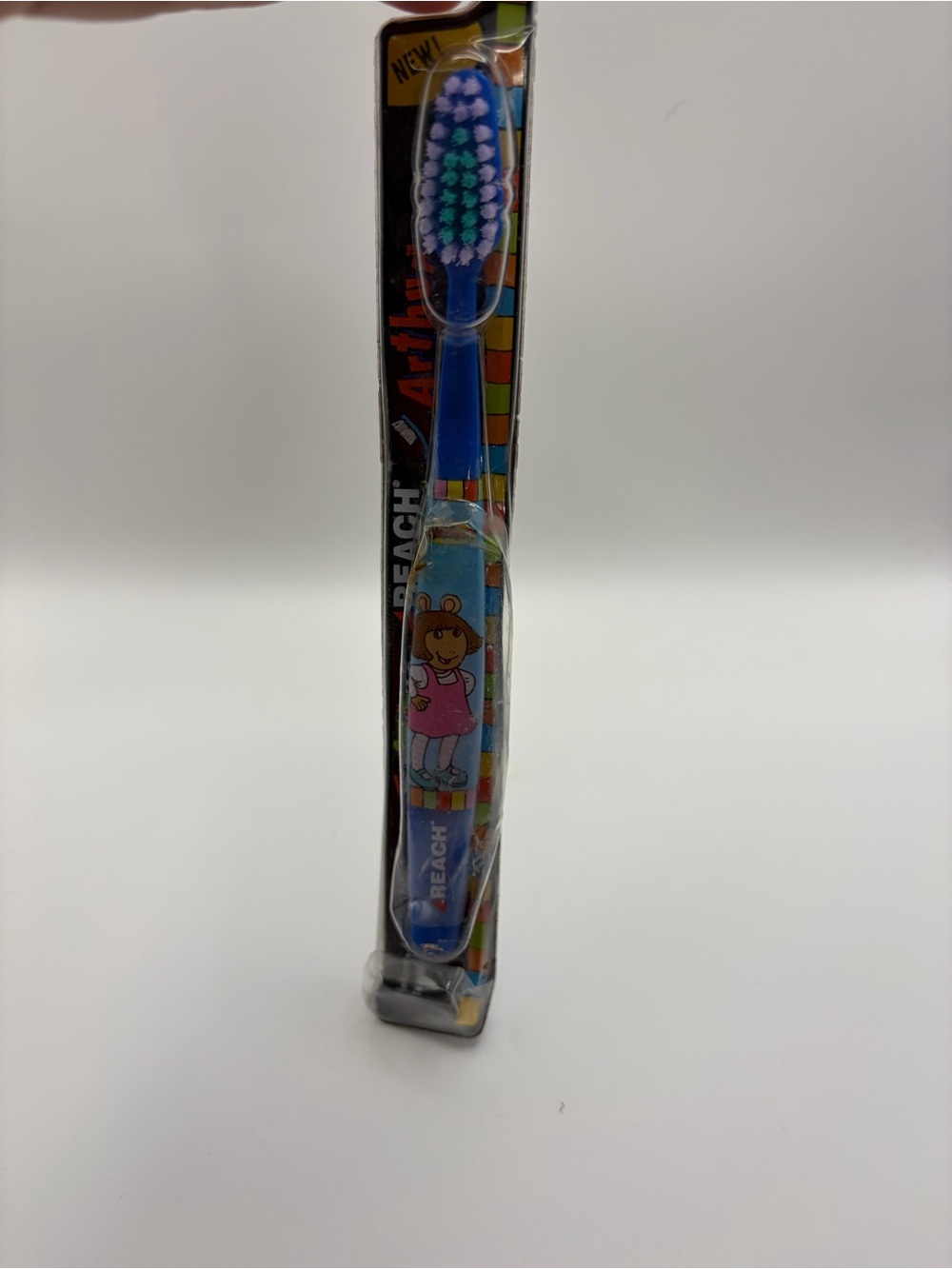 Vintage 1999 Reach Arthur DW Youth Toothbrush Sealed NIP PBS Kids